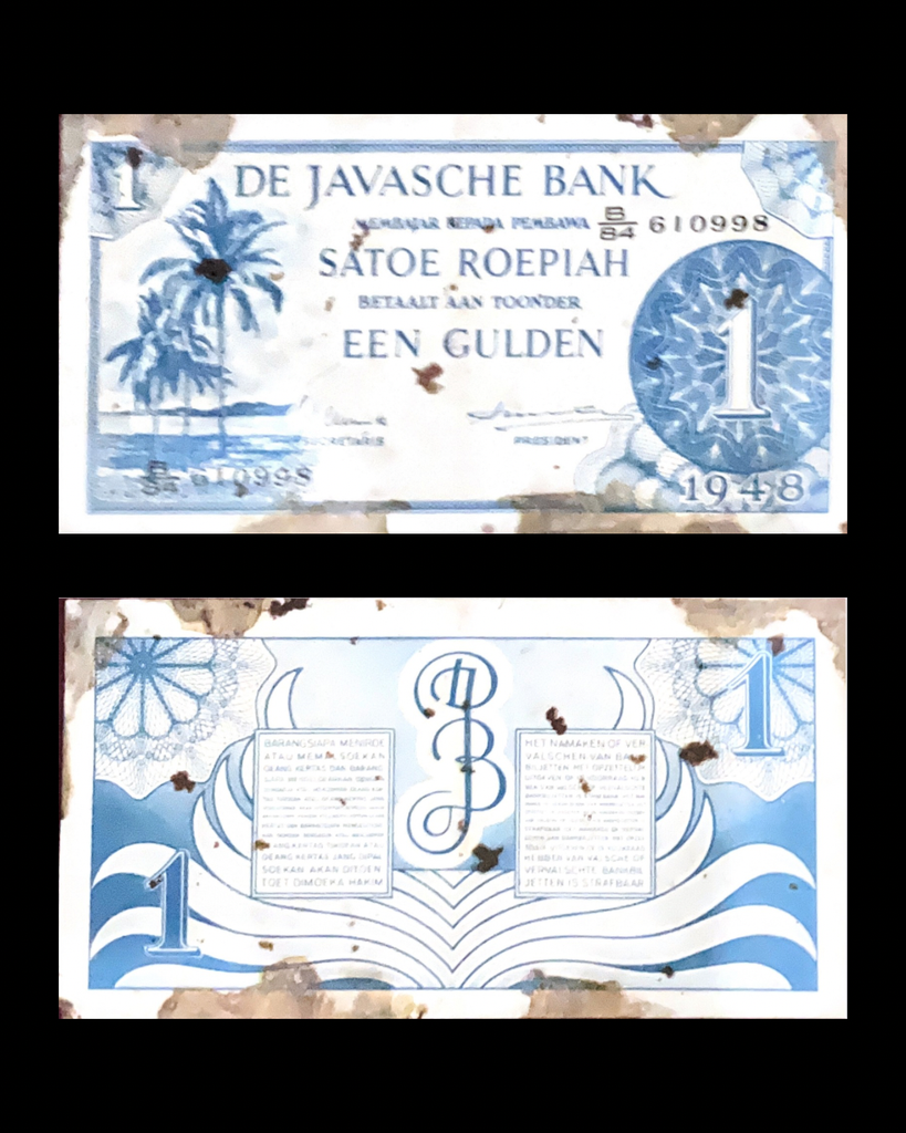 [RARE] Satoe Roepiah 1948 De Javasche Bank - Authentic Federal Series (Original State)